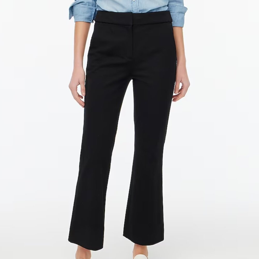 J Crew Black Pant 2 Petite